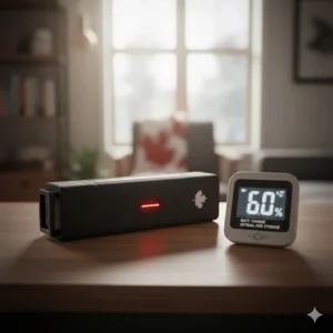 Digital display showing a 60 percent charge level, ideal for long-term e-bike battery winter care and storage.