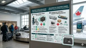 A circular diagram showing the sustainable lifecycle and recycling process for lithium-ion cells within a cross Canada ebike battery strategy.