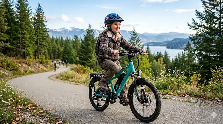 Affordable kids electric bike for Canadian families / Vélo électrique pour enfant abordable