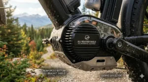 Weather-resistant e-bike components built for Canadian seasons.