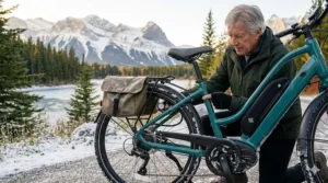 Tips for maintaining a step-through electric bike for seniors during Canadian winter months.